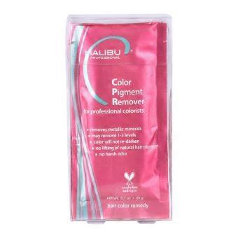 Malibu C Colour Pigment Remover 6pc Daily Use Care Formula Professional Use
