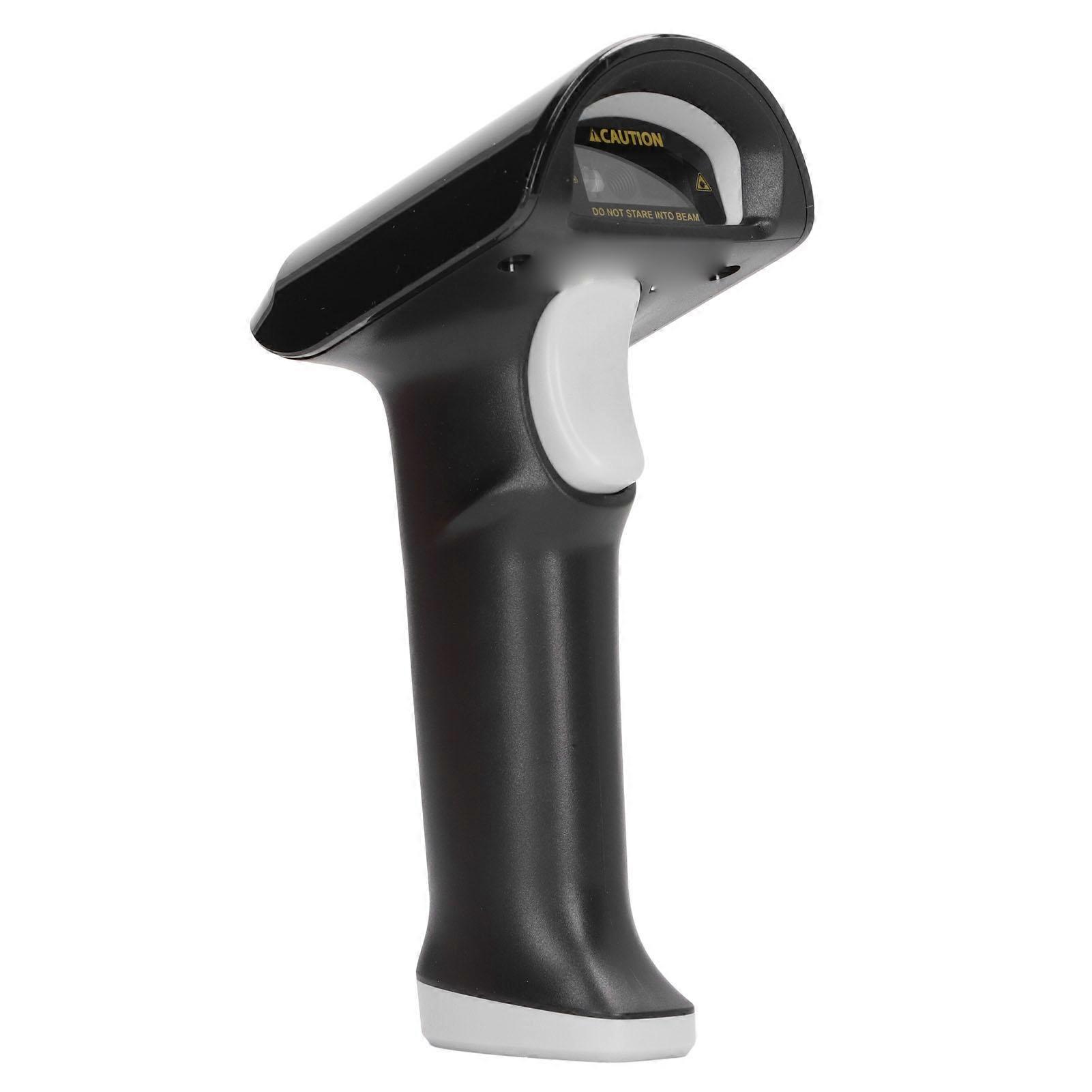 Bluetooth Barcode Scanner Wireles 1D 2D Bar Code Reader QR Code Scanner with Base for Logistics Express