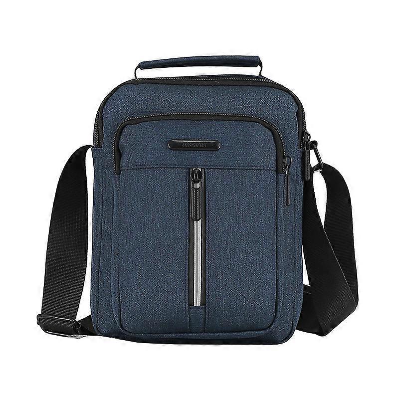 Four-Pocket Reflective Mini Messenger Bag