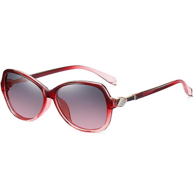 New Luxury Ladies Polarized Small Frame Metal Color Changing Sunglasses