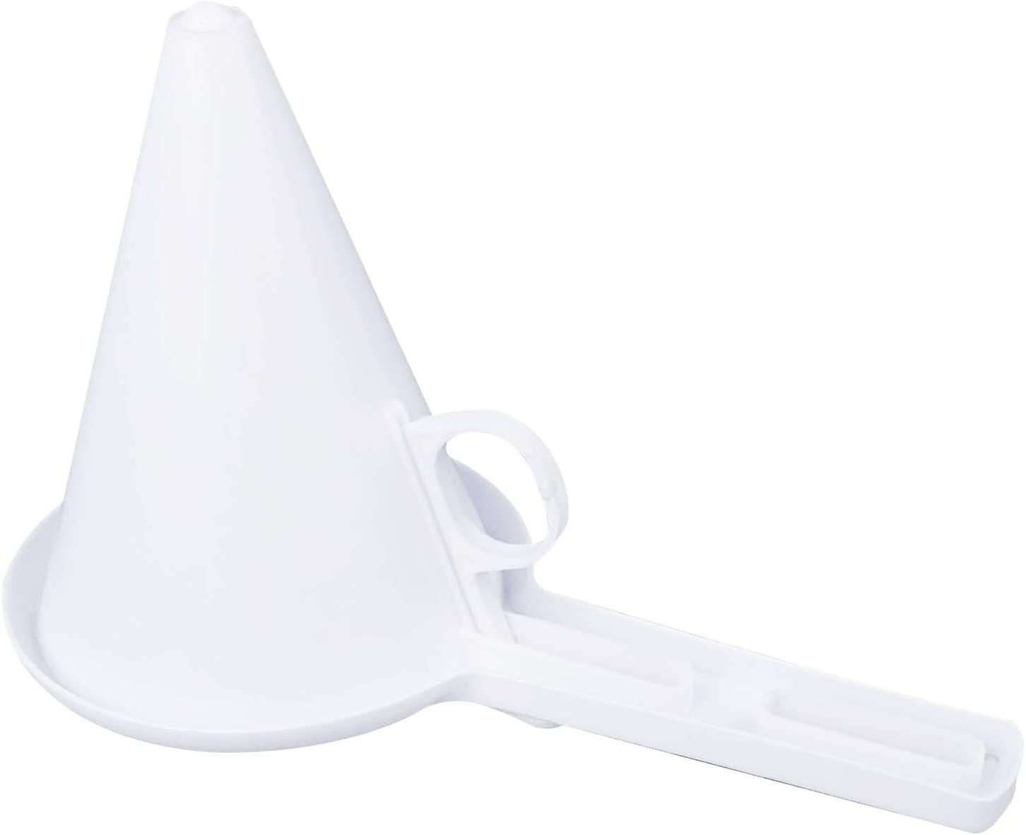Cake Handheld Frosting Portion Dispenser Funnel Butter Baking Tool Kitchen, Dining (3pcs, white)