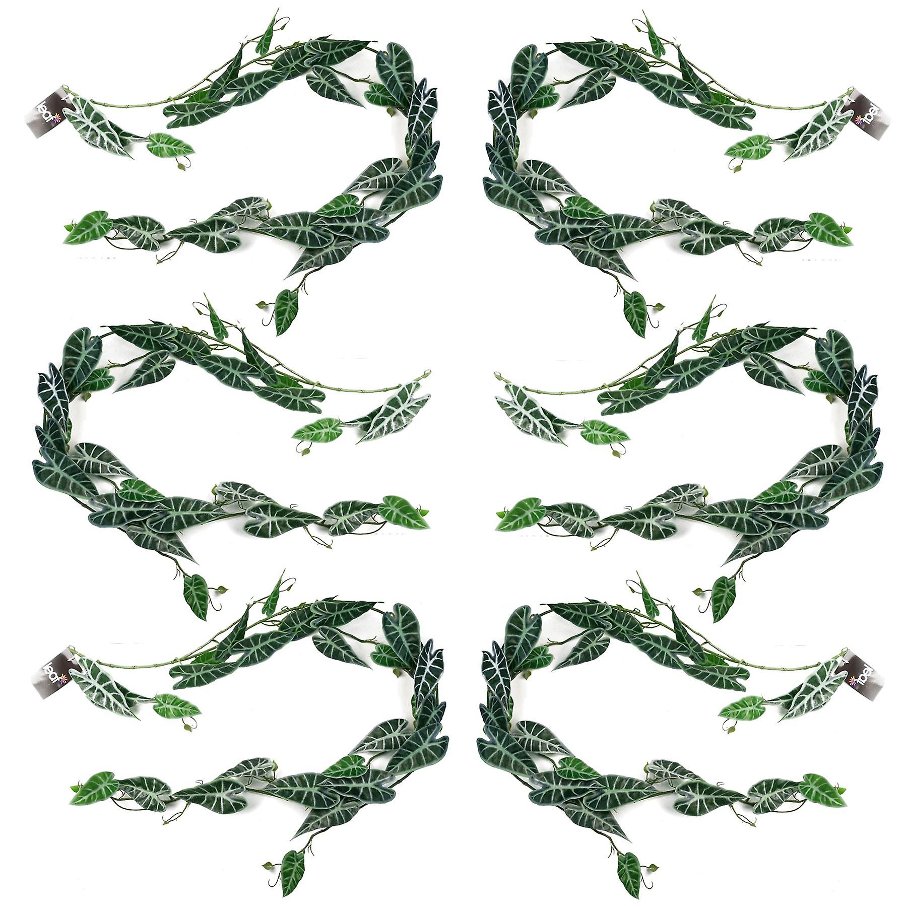 6 x 180cm Artificial Hanging Trailing Amazonica Plant