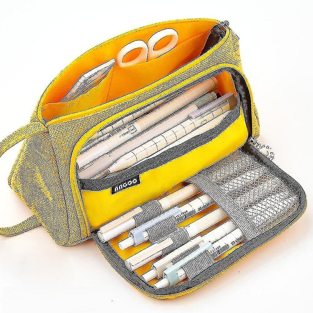 Big Capacity Pencil Case Pouch Holder Bag Large Storage Stationery Organizer