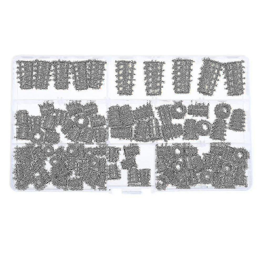 100 Pcs Threaded Hex Socket Drive Insert Nut M4 M5 M6 M8 M10 Nuts