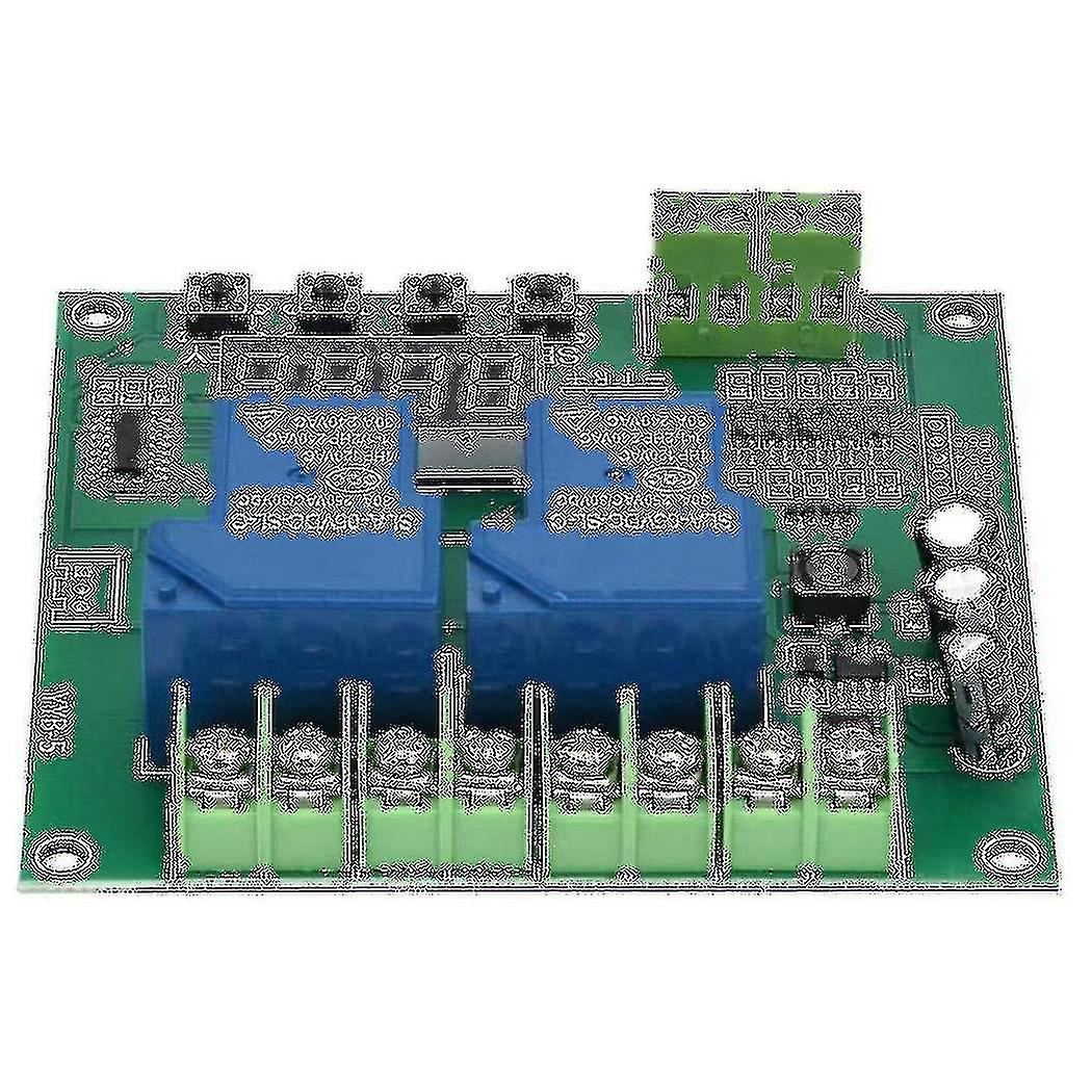 Yyb-5 12v 24v Motor Forward / Reverse Control Board Two Relay Delay Timing Cycle Module Motor Relay