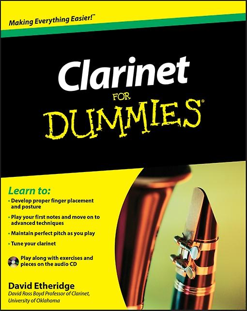 Clarinet For Dummies by David Etheridge Paperback Book