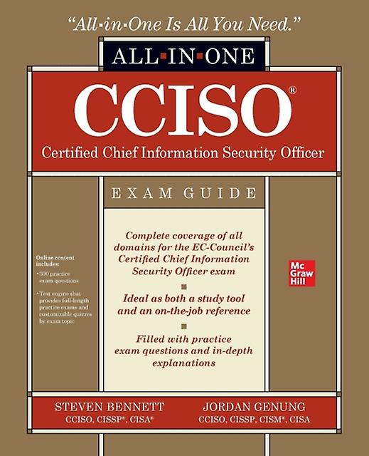 Cciso Certified Chief Information Security Officer Allinone Exam Guide by Jordan Genung Paperback