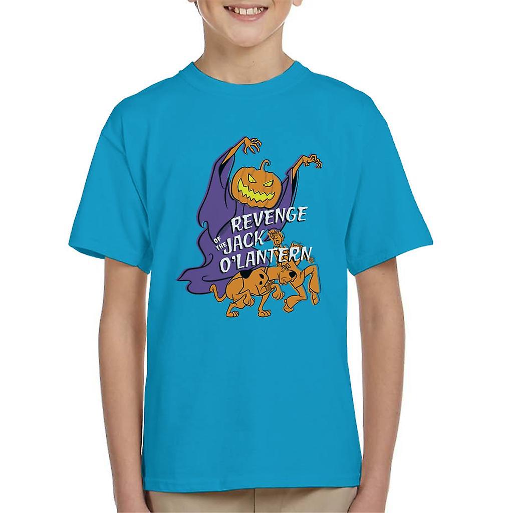 Scooby Doo Halloween Jack O Lantern Kid's T-Shirt