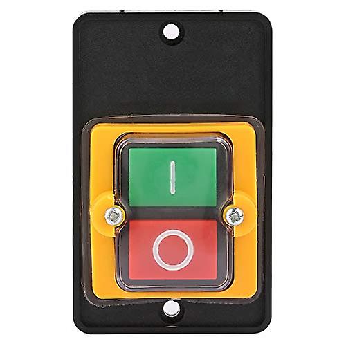 Push Button Switch, Waterproof Dustproof On/off Switch Start Stop Push Button Switch Ac220v/380v 10a For Mechanical Equipment