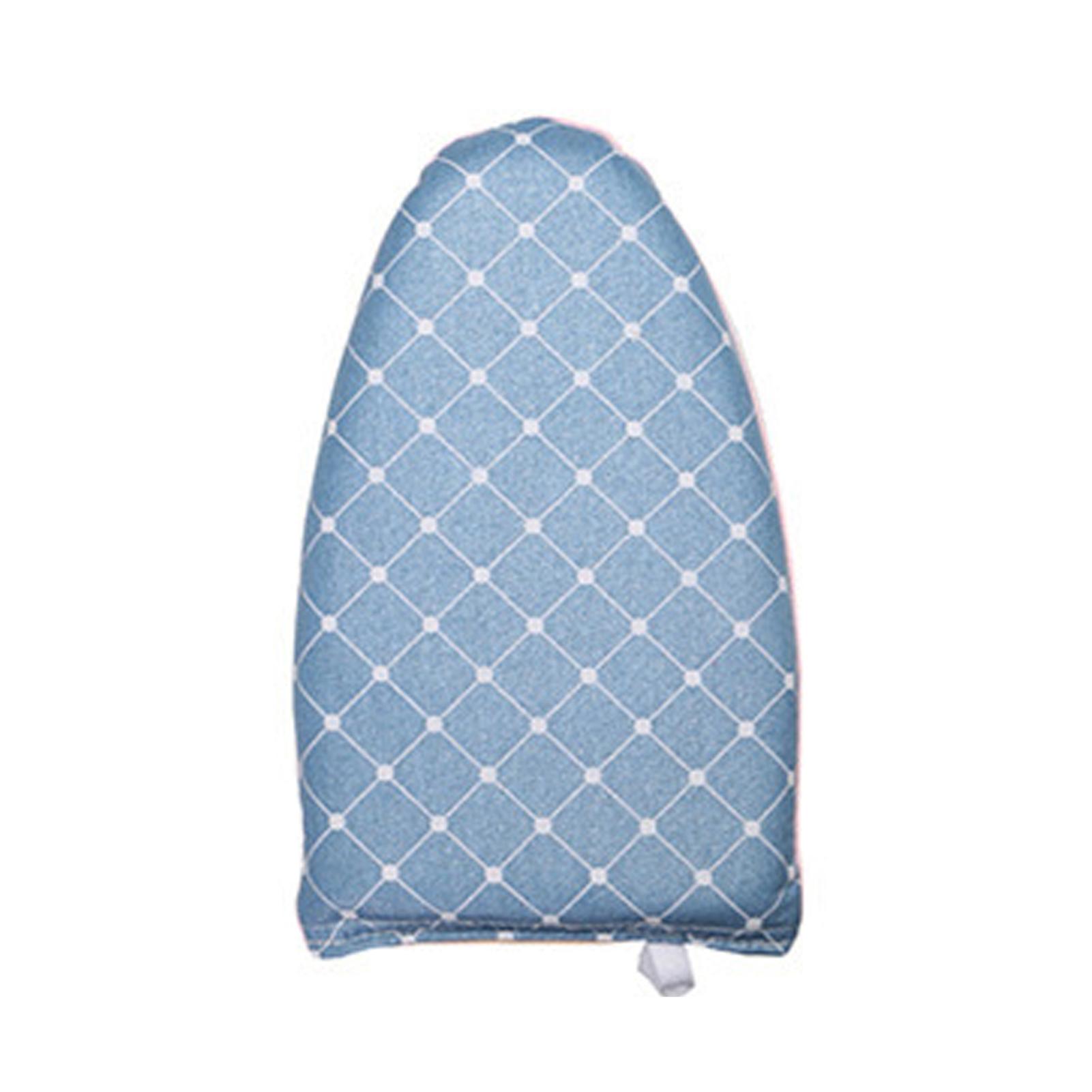 Handheld Ironing Board with Finger Hoop Heat Resistant Anti-scald Steaming Iron Mitt
