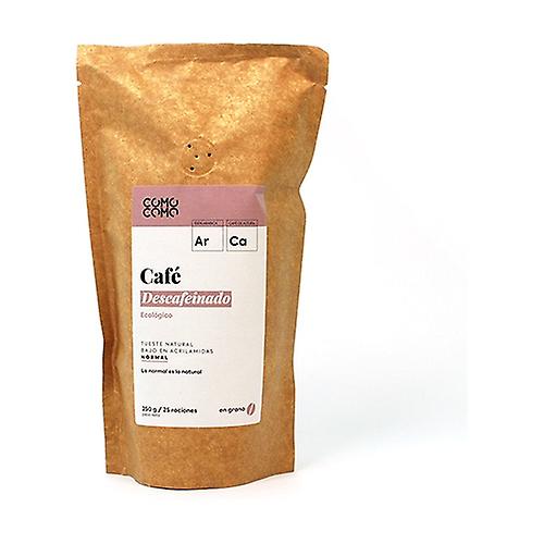 Natural decaffeinated coffee beans Eco 250 g