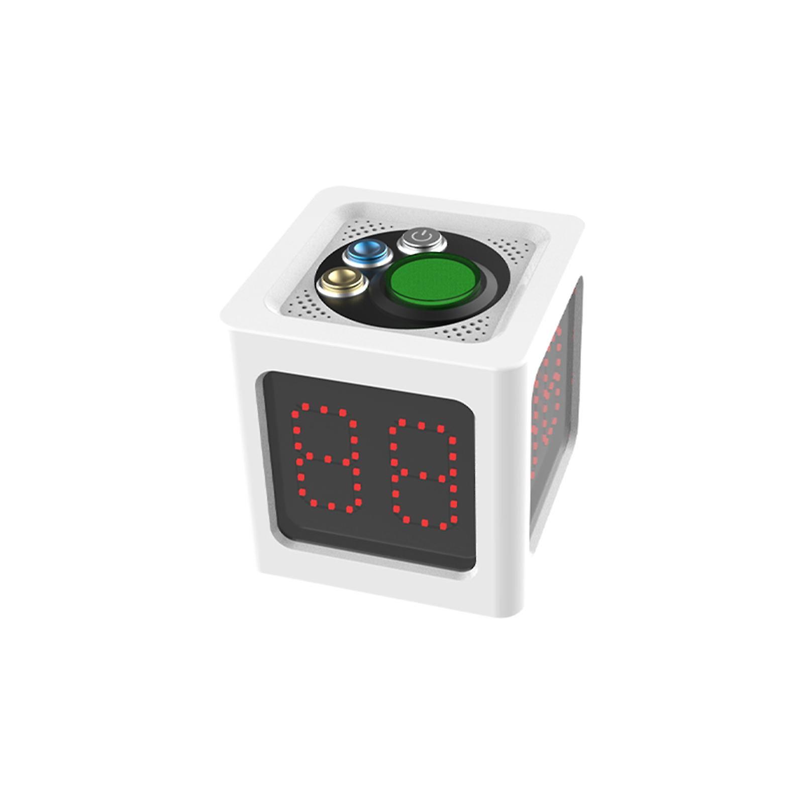 Chess Clock Timer Digital Indoor Game Weiqi Poker Tournament Countdown Clock White