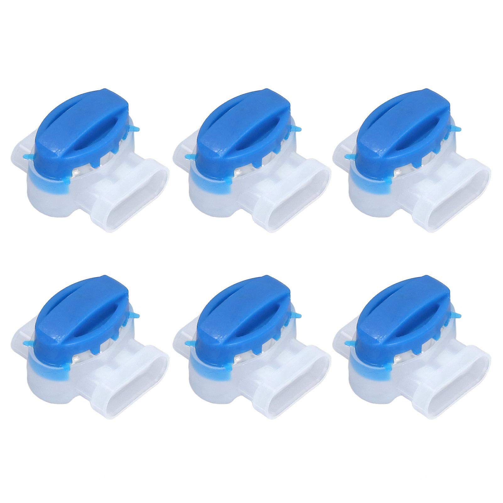 20Pcs 3 Hole Terminal Block Engineering Plastic Wire Connector Locator for Lawn Mower 