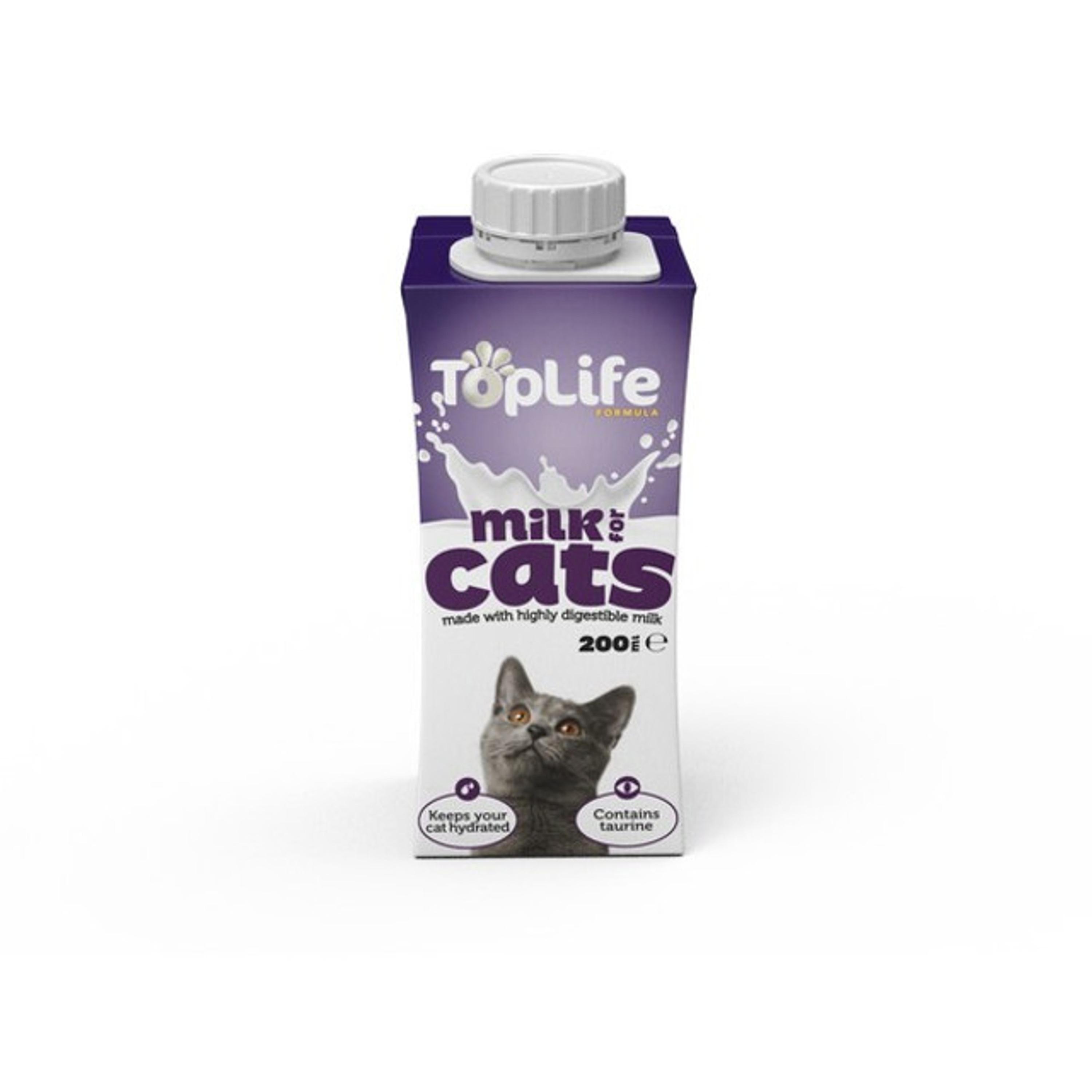 Toplife Goats Milk For Cats Food 6 x 200ml