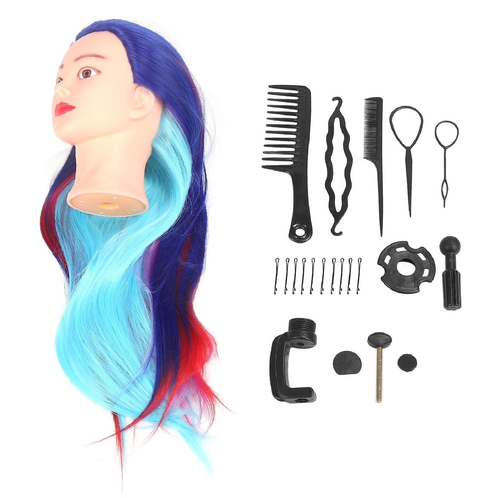 Hair Mannequin Head Styling Kit for Pro & Beginners