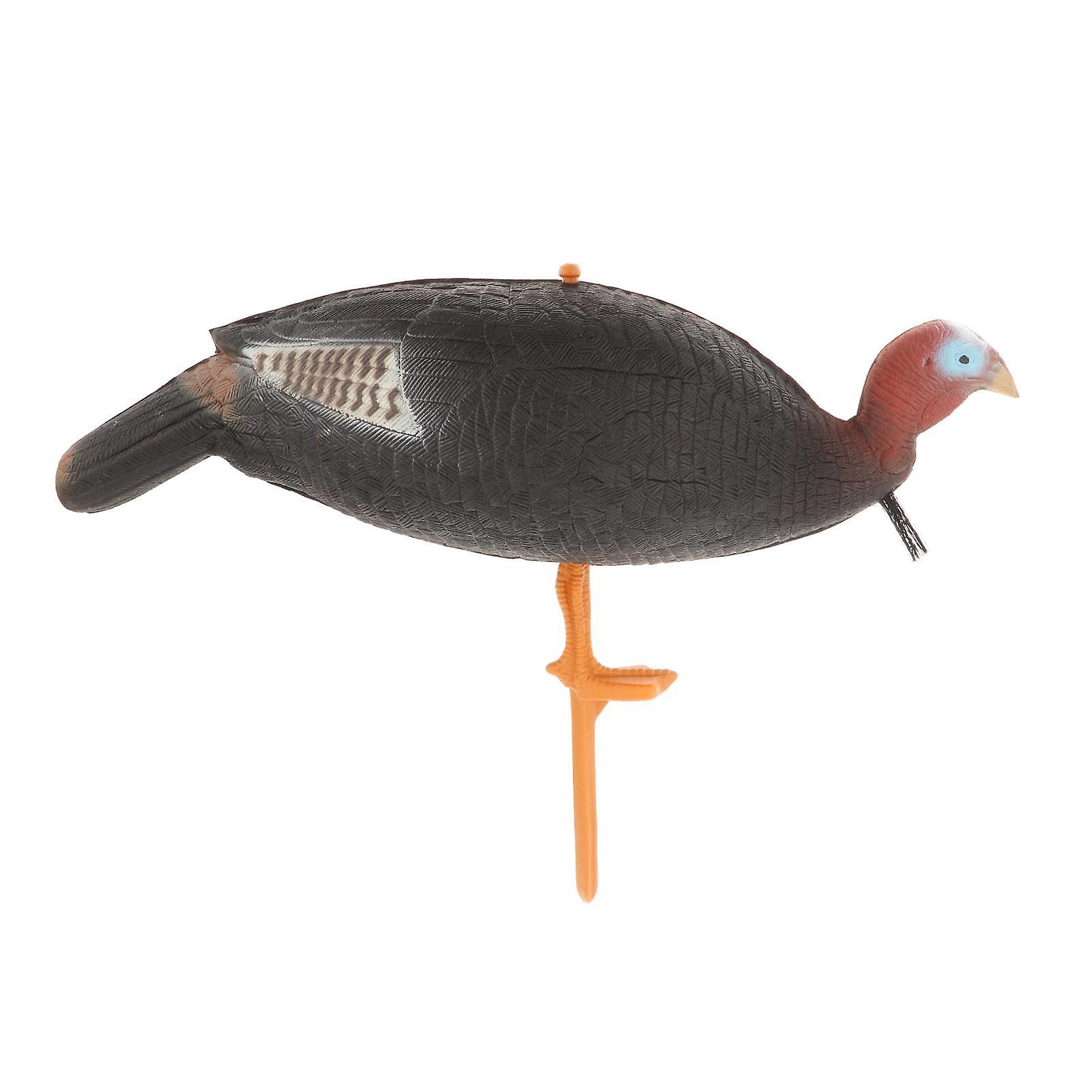 Aufgeblasener Truthahn Köder Wasserlandschaft Camping Jagd Köder für Garten 80x21x24cm