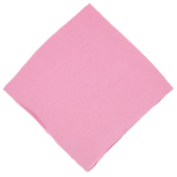 Michelsons of London Plain Silk Handkerchief - Pink