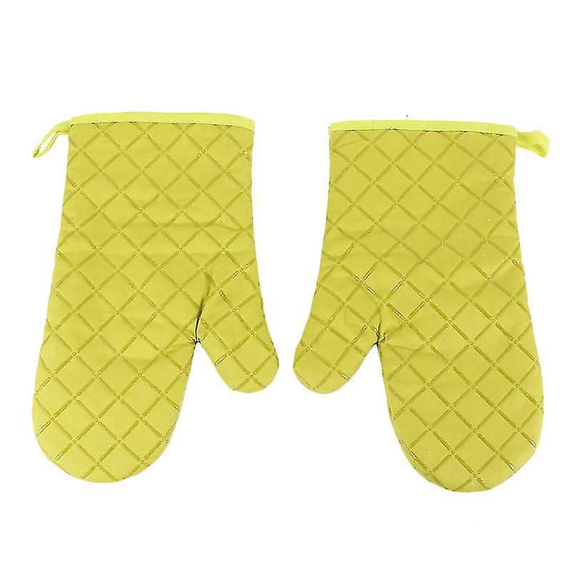 1pair Oven Mitts Heat Resistant