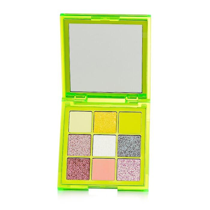 Huda Beauty Neon Obsessions Pressed Pigment Eyeshadow Palette (9x Eyeshadow) - # Neon Green 9x1.1g/0.038oz