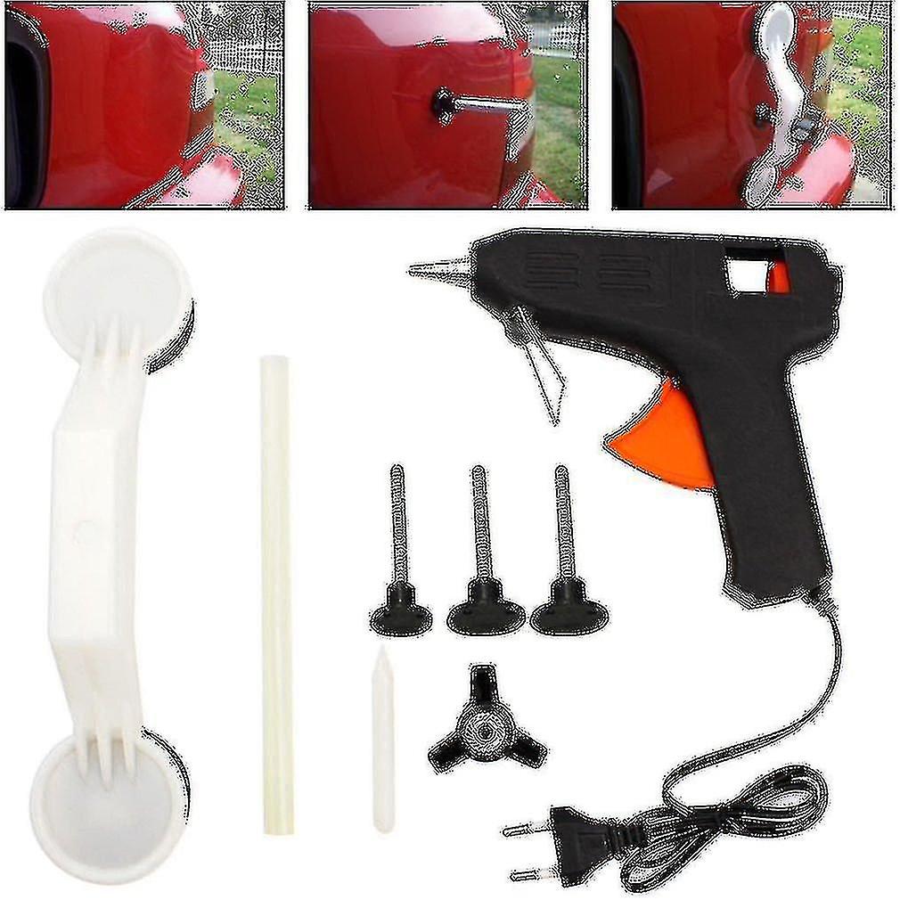 Hail Dint Dings Damage Repair Remover Puller Removal Tool Car Dent Kit
