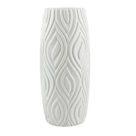 Flower Vase Elegant Unbreakable Plastic Creative Nordic Ceramic Look Vase for Dinning Table