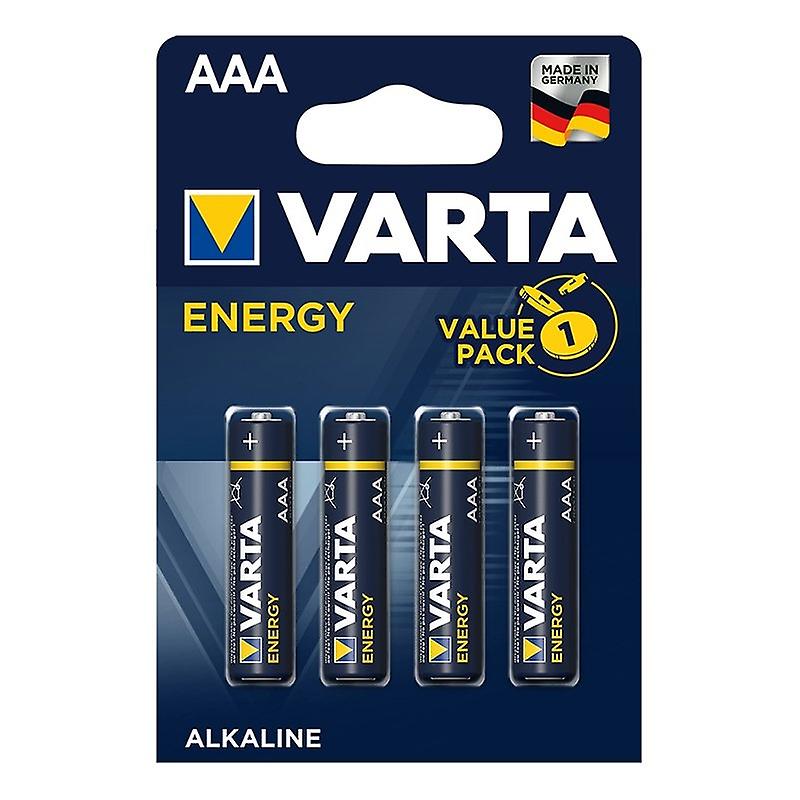 Varta Energy AAA alkáli elemek 4 db buborékfóliában