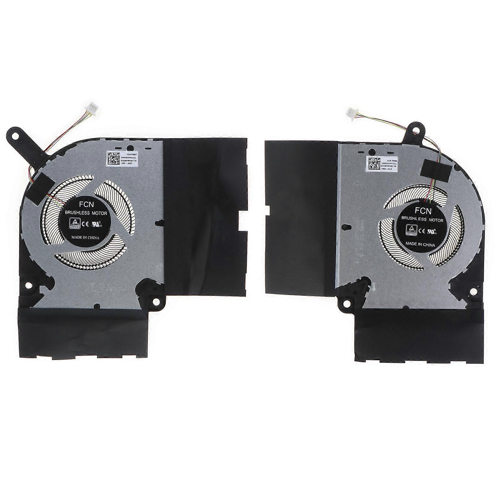  Notebook CPU Cooling Fans 12V 4pin Radiator for  Rog Strix Scar 17 2020