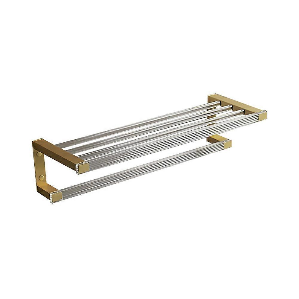 Bathroom shelf, shower towel holder