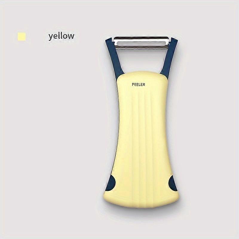 Rotating Double-Headed Peeler, Stainless Steel Blades, Durable Plastic Material, 360 Free Rotation, Safe and Easy-to-Use for Fruits and Vegetables Zes