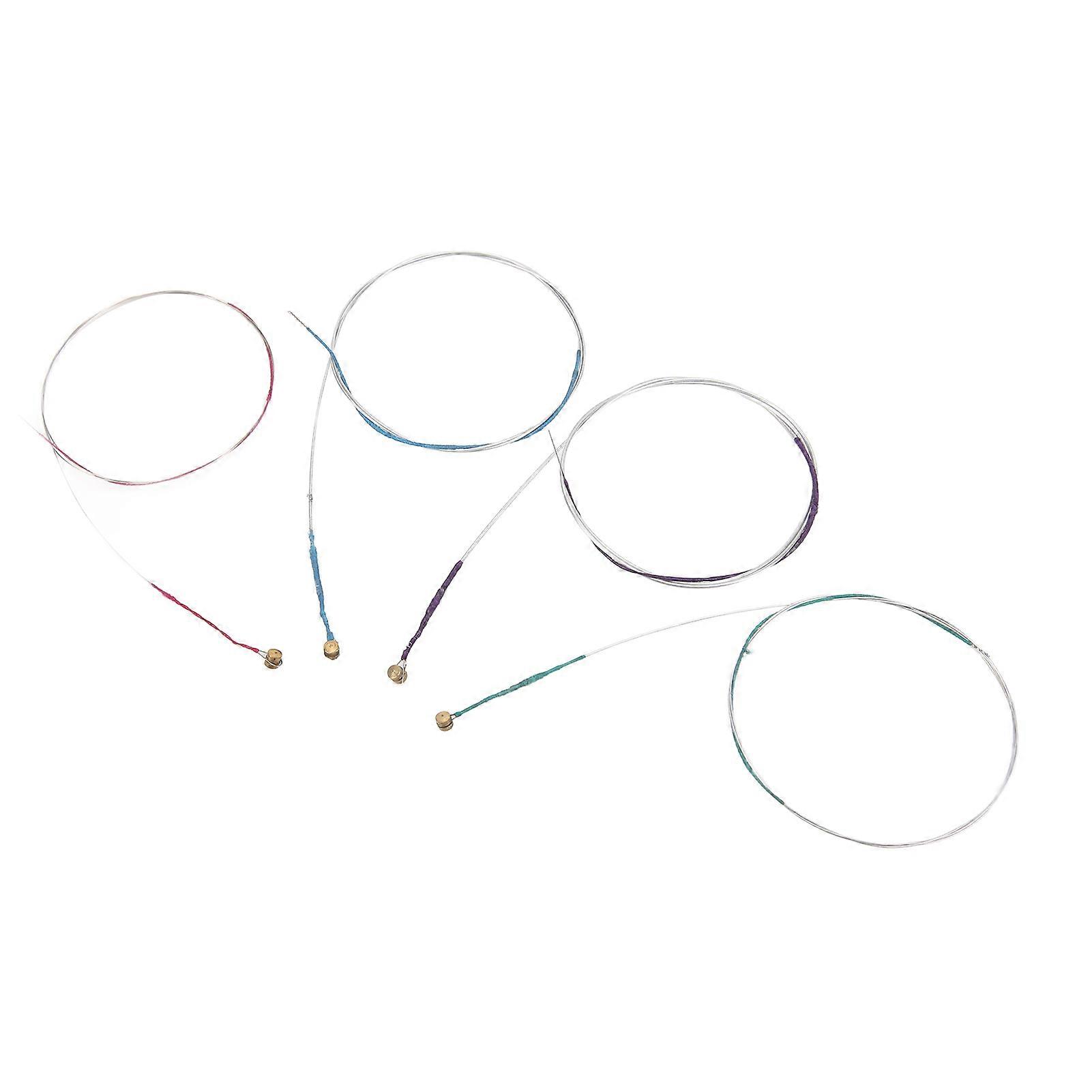 Violin String 4/4 Silver Universal Set Nickel Plated Ball Head Instruments Accessories