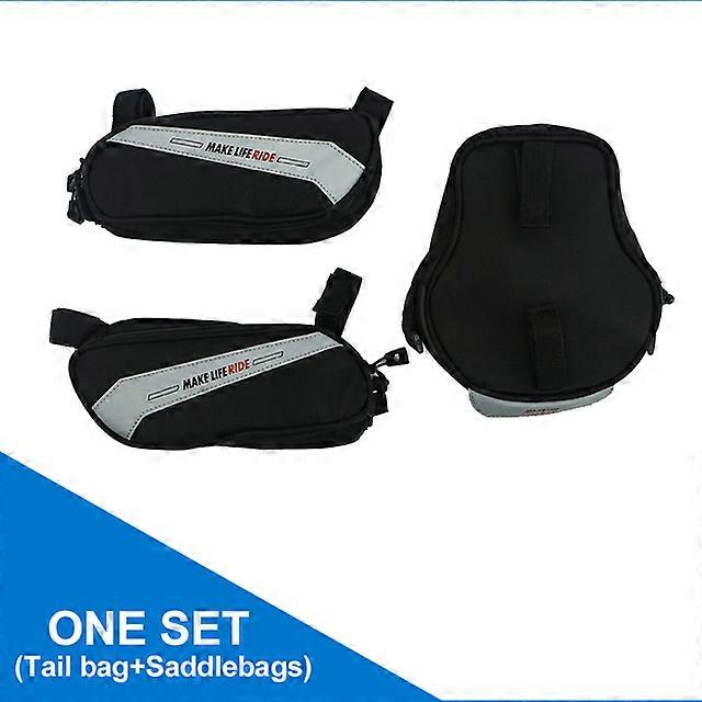 Reflective Motorcycle Tail Bag Saddlebag For BMW R1250GS R1200GS G310GS G310R Rear Repair Tool Storage Bag Luggage Rack Gap Bag
