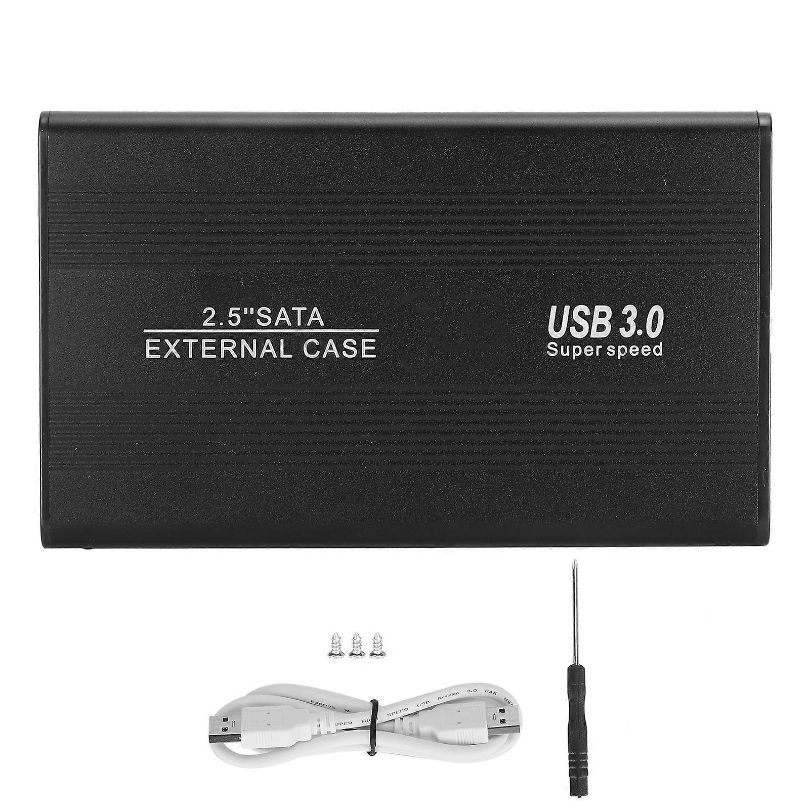 2.5in HDD Box SATA External Case USB 3.0 Super Speed Mobile Hard Disk Drive Enclosure