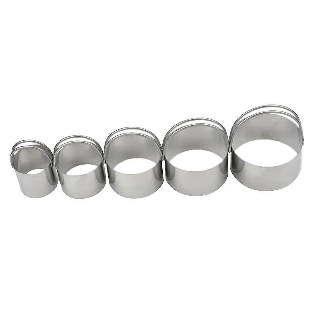 QQDD Stainless Steel Cookies Cutter with Handle, Professional Baking Dough Tools, Gift Package