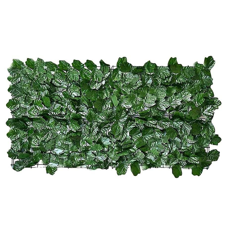 Artificial Leaf Privacy Fence
