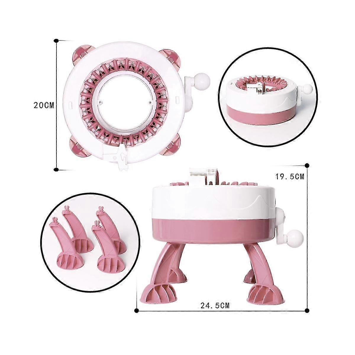 22 Nadeln DIY Strickmaschine Loop Webstuhl Weben Schal Pullover Hut Socken für Erwachsene Kinder