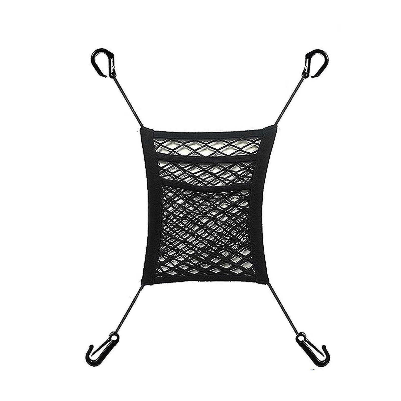 Car Seat Storage Elastic Net Pocket Universal Pet Block Storage Bag Hanging Car Isolation Storage Net Pocket