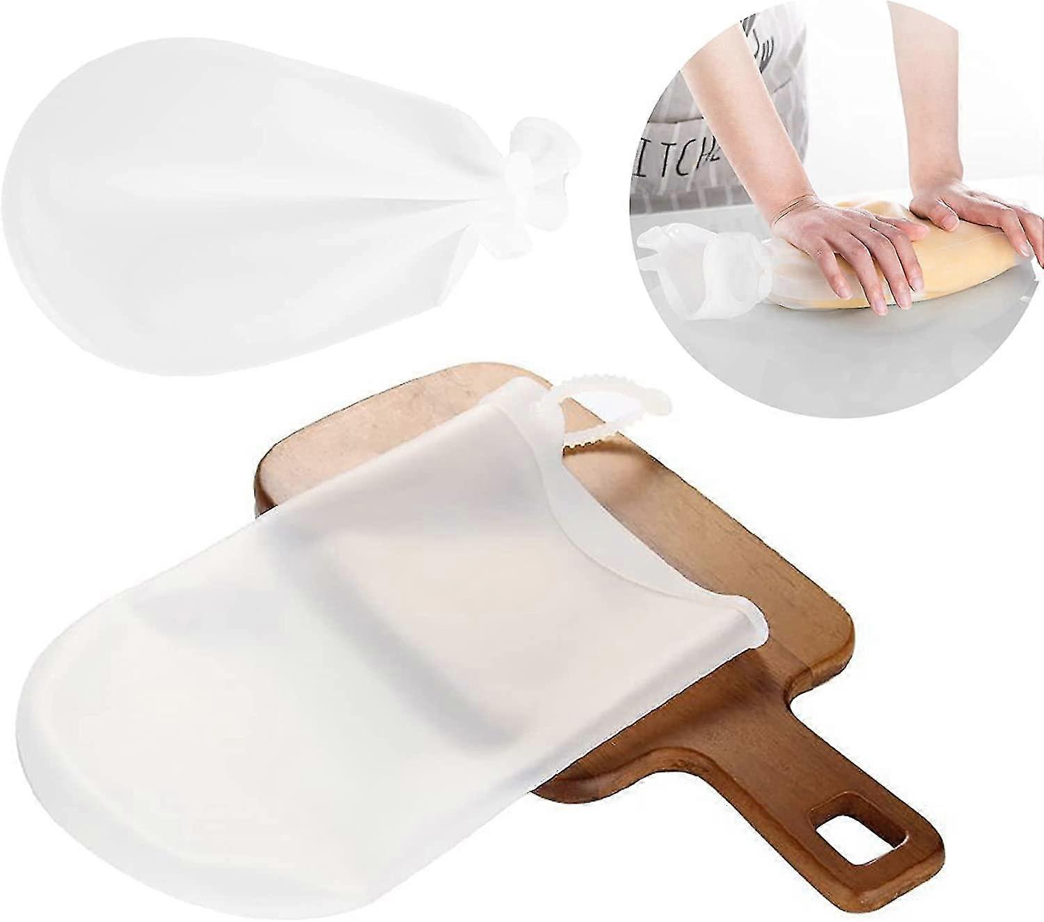 2 Piece Dough Bags, Silicone Dough Bags