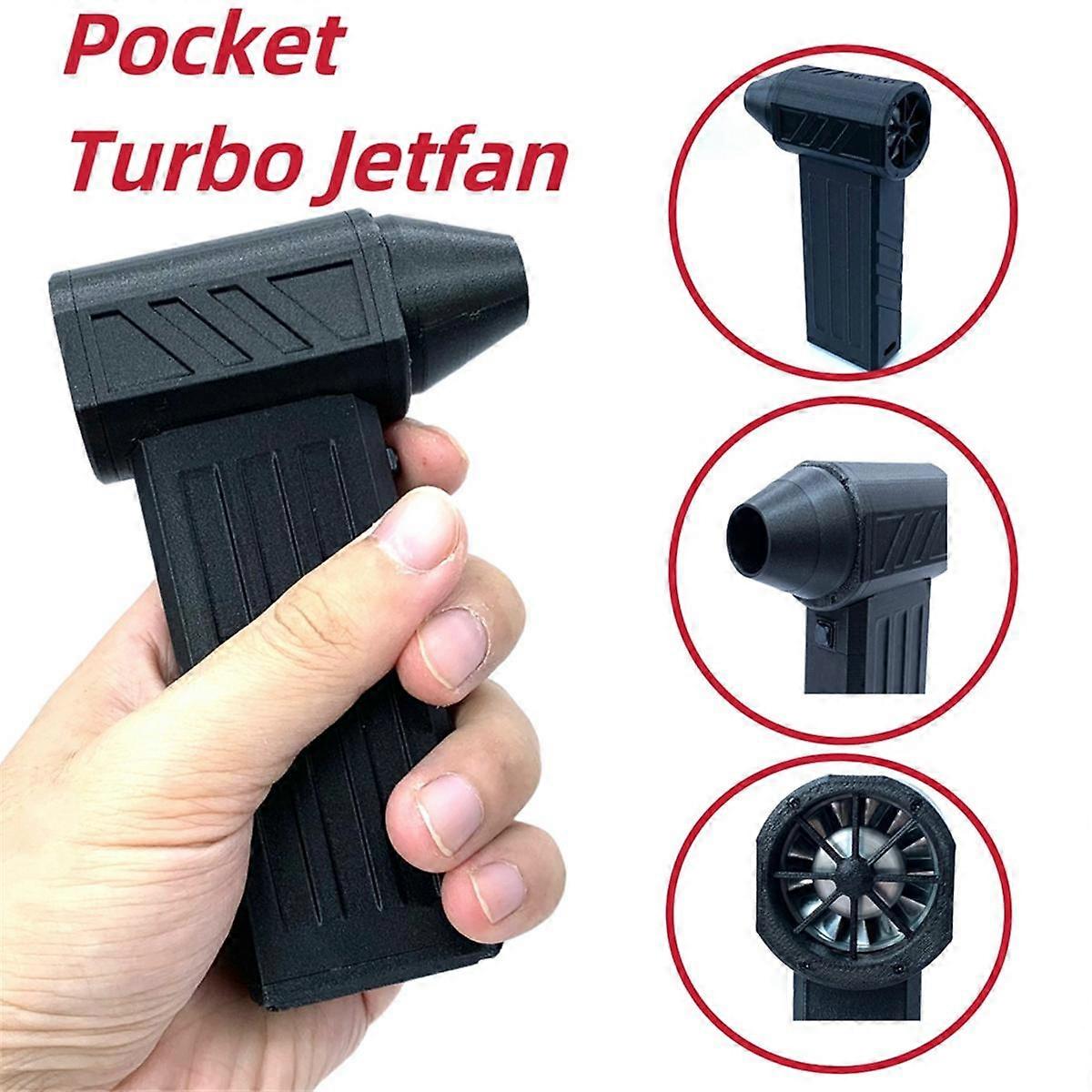 Mini Turbo Jet Fan Turbo Violent Fan 110000RPM Powerful Blower with High Speed Duct Fan Air Blower Portable