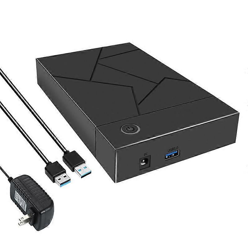 3.5 Inch HDD Enclosure USB 3.0 to SATA Hard Drive Case SSD Enclosure External Solid State Hard Driv
