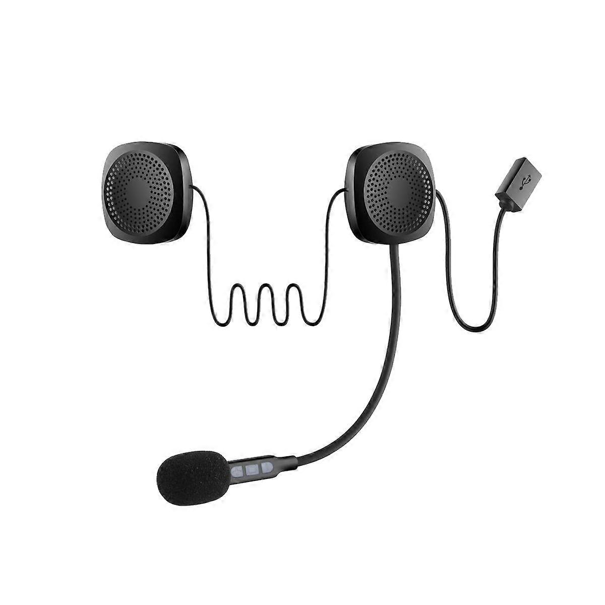 Wireless Bluetooth Headset Motorcycle Helmet Speakers Earphone Hands-Free Call Mp3 Music Player Mot