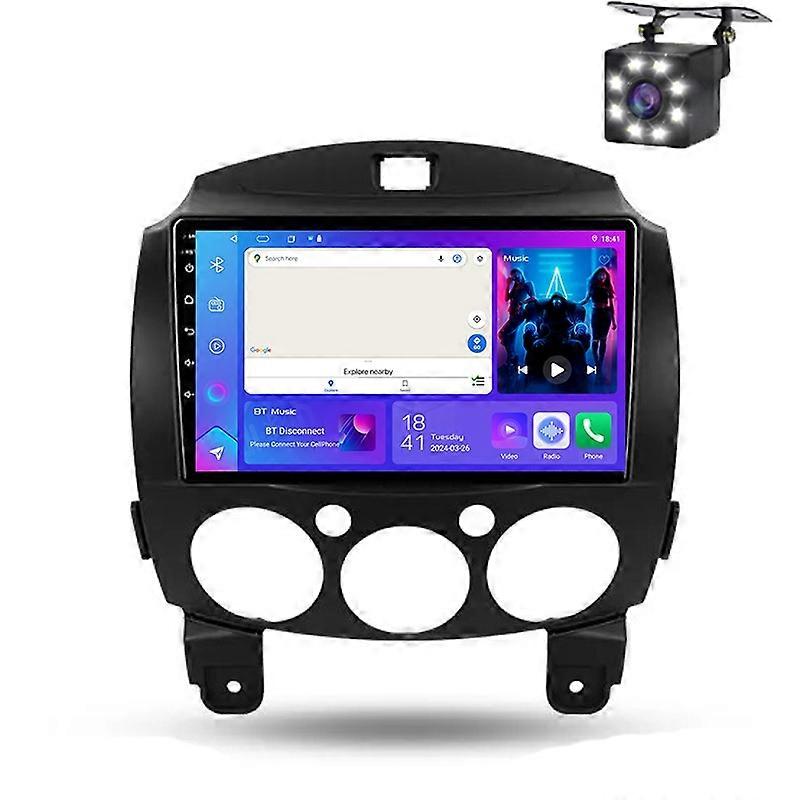 For Mazda 2 DE 2007 - 2014 Car Radio Multimedia Player WIFI Navigation GPS