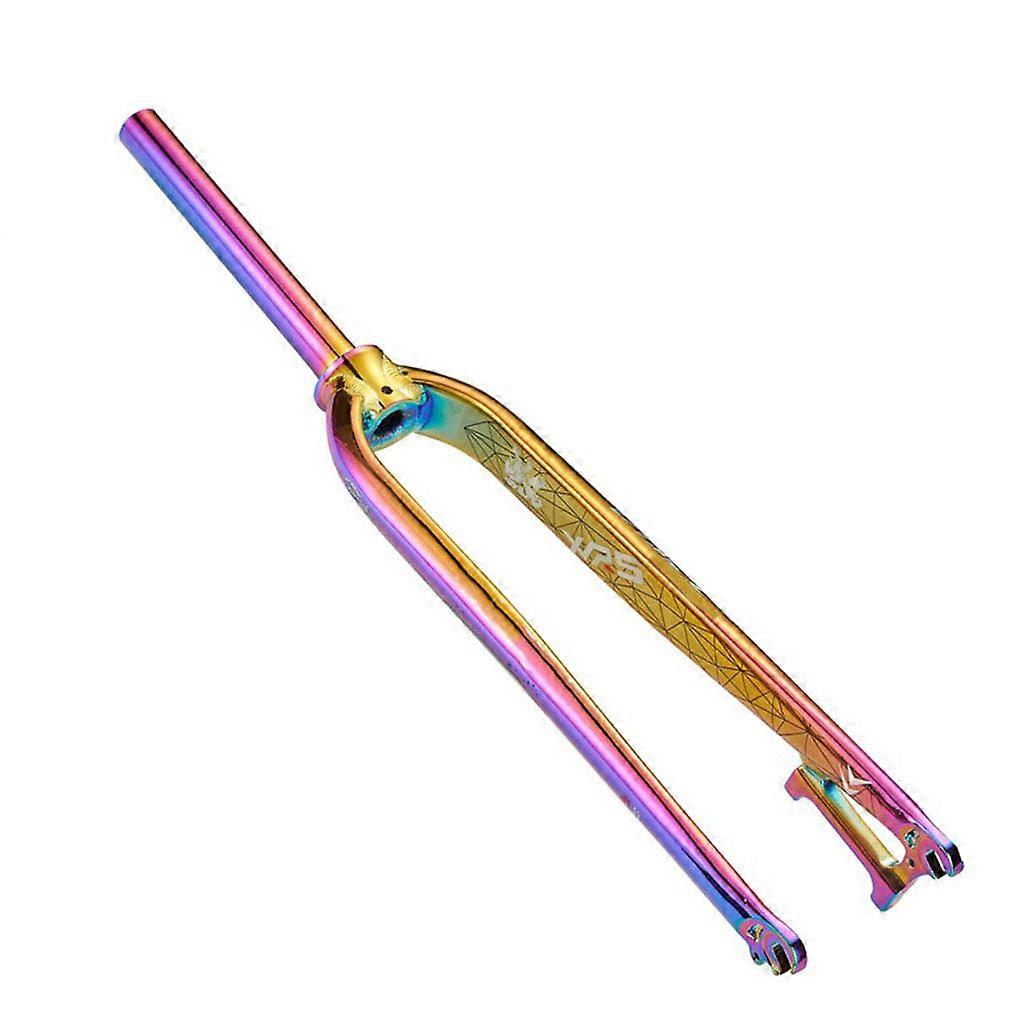 Cycling Bicycle Rigid Front Fork Colorful Easy Installation Bike Parts for Bike Bicycle Accessories