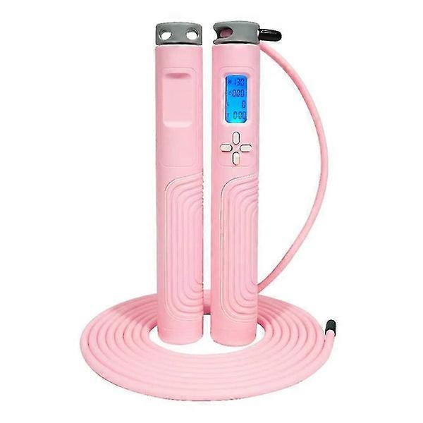 Adjustable Digital Counting , Speed Tangle-free Skipping Rope With Alarm Reminde
