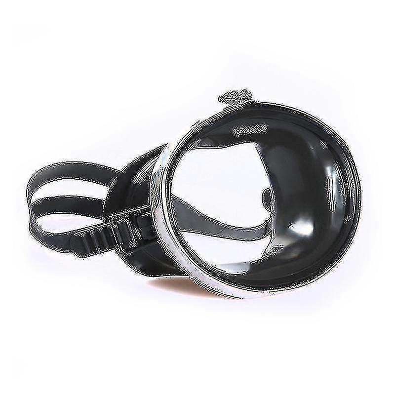 Siyah Dalış Maskesi Tüplü Dalış Gözlükleri, su geçirmez ve hızlı ayarlanabilir şnorkel maskeleri erkekler için paslanmaz çelik gözlükler