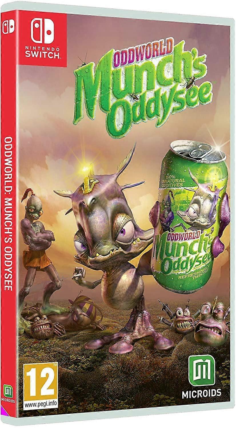 Oddworld Munch-apos;s Oddysee Nintendo Switch Jeu