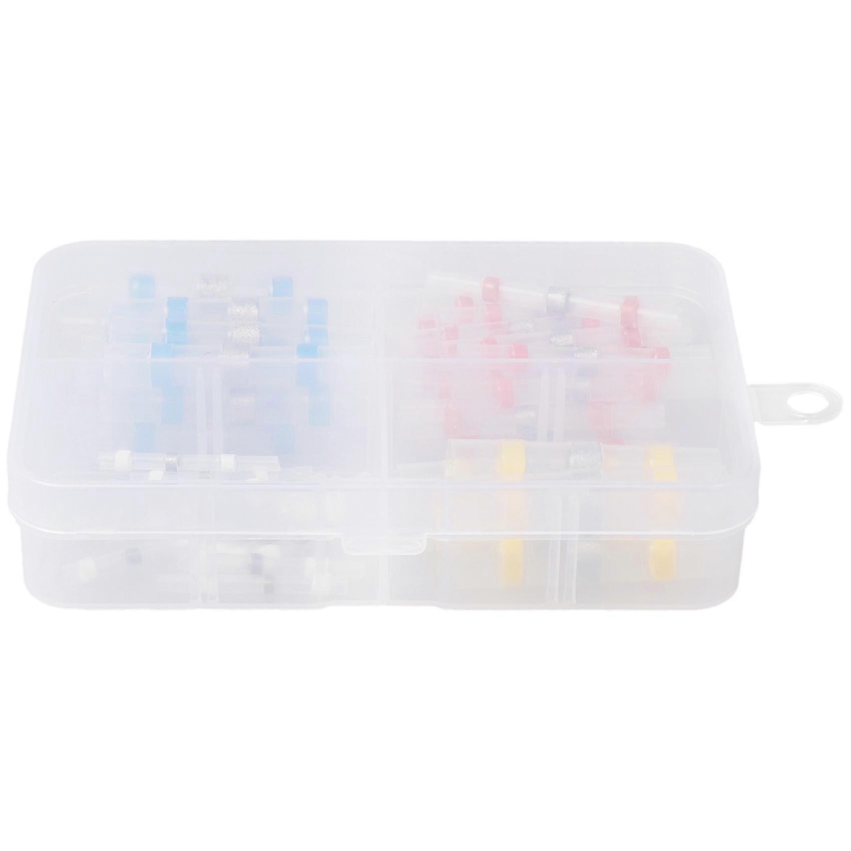50Pcs Solder Seal Wire Connectors Kit, Heat Shrink Butt Connectors