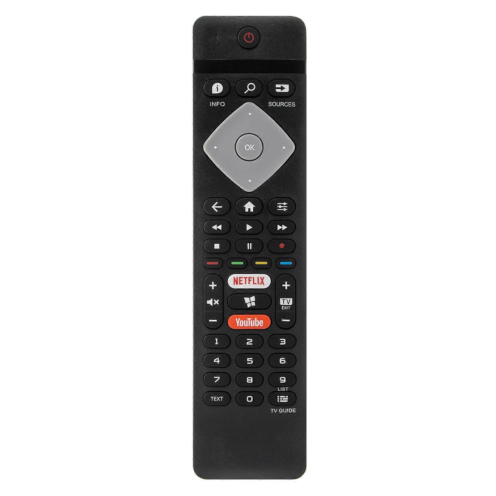 New Remote Control Use for Philips BRC0884305/01 NETFLIX YouTube Smart LED TV Controller