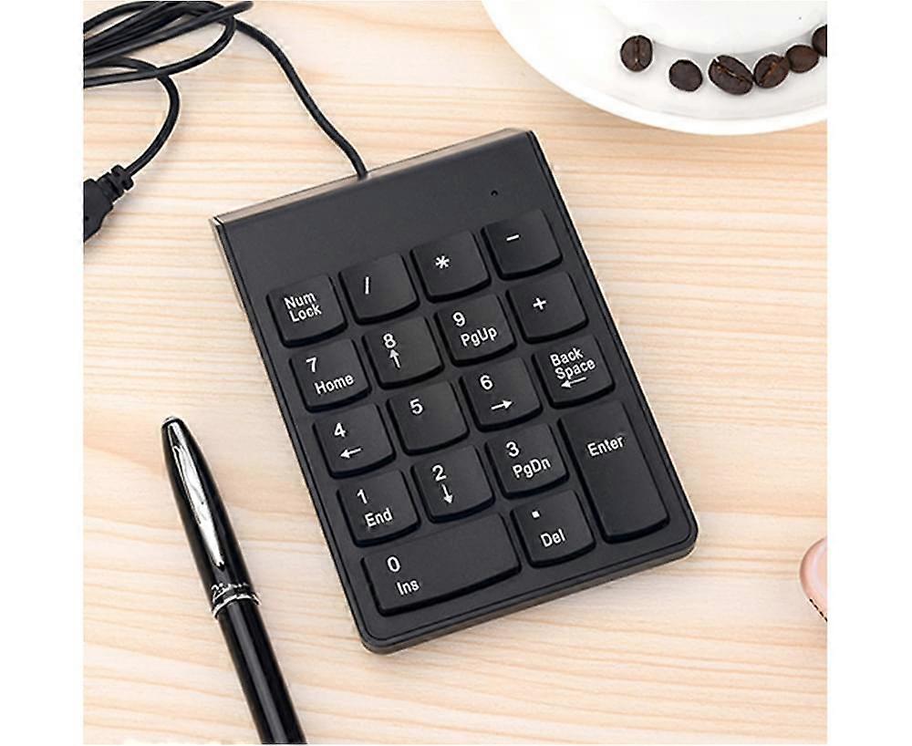 18 Keys Mini USB Wired Numeric Keypad Keyboard Numpad for PC Laptop Computer