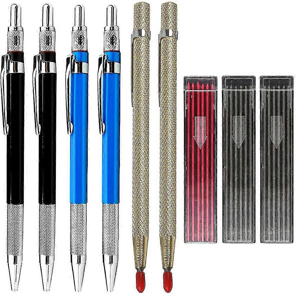2mm Pencil Set,pen Core And Carbide Scraper Tool, Mechanical Pencil