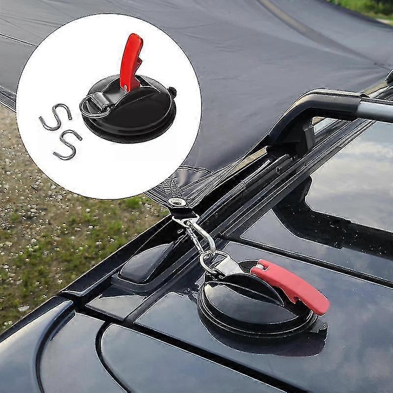 Portable Outdoor Suction Cup Hook Multipurpose Hook Reusable Camping Accessories For Battqx